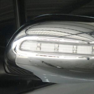 ครอบกระจกมองข้าง โครเมียม มีไฟ LED