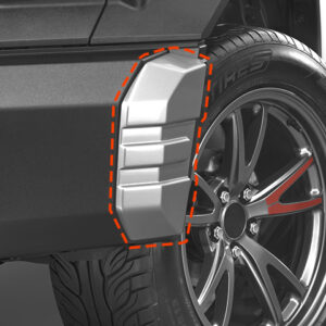 ครอบมุมกันชนหน้า (2ชิ้น)