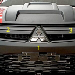 ครอบกระจังหน้า (3 ชิ้น)